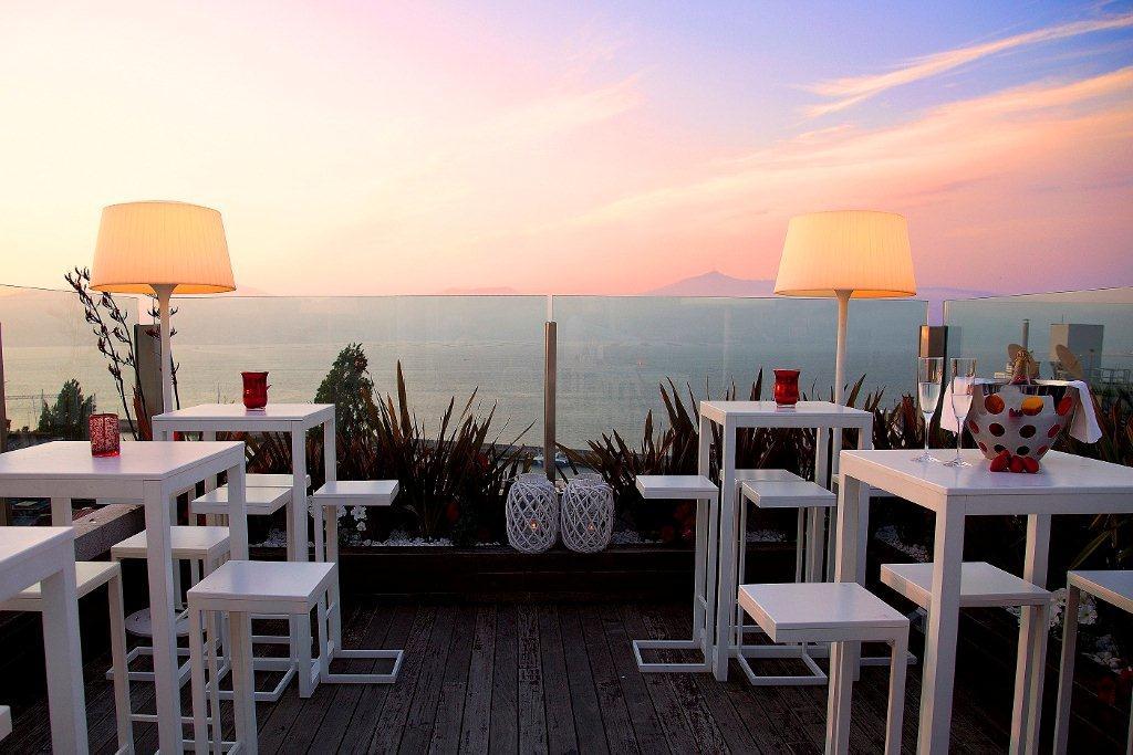 Gran Hotel Nagari Boutique & Spa Vigo Eksteriør billede View from the rooftop