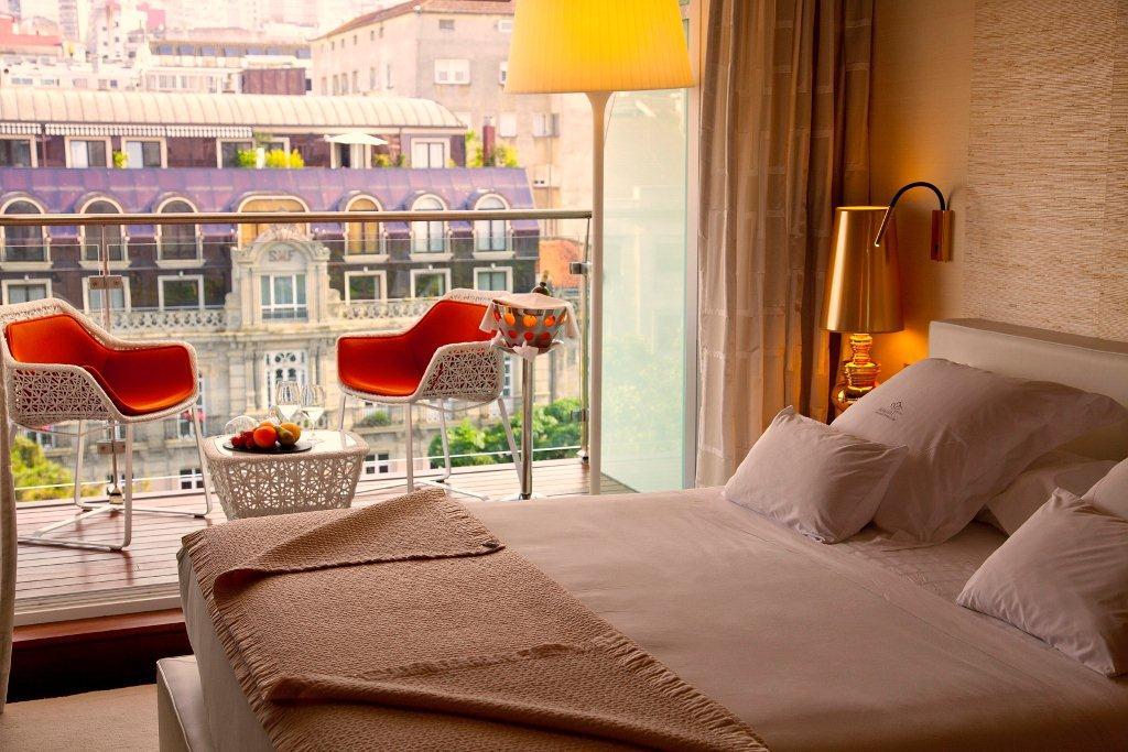 Gran Hotel Nagari Boutique & Spa Vigo Eksteriør billede A room at the Hotel Indigo Paris Montmartre