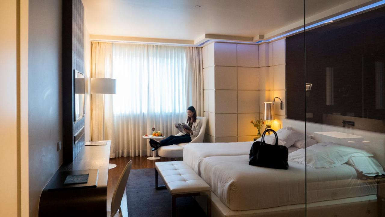 Gran Hotel Nagari Boutique & Spa Vigo Eksteriør billede A room at the hotel
