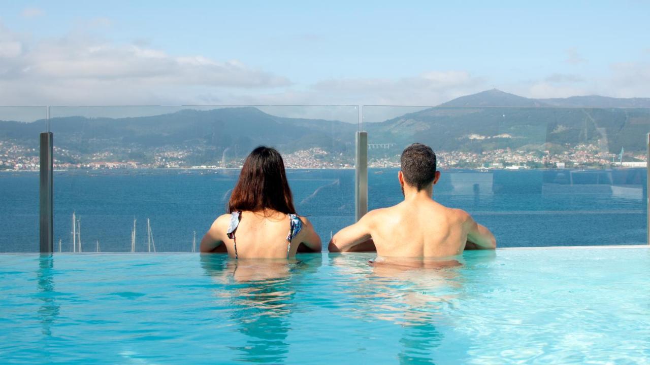 Gran Hotel Nagari Boutique & Spa Vigo Eksteriør billede Infinity pool